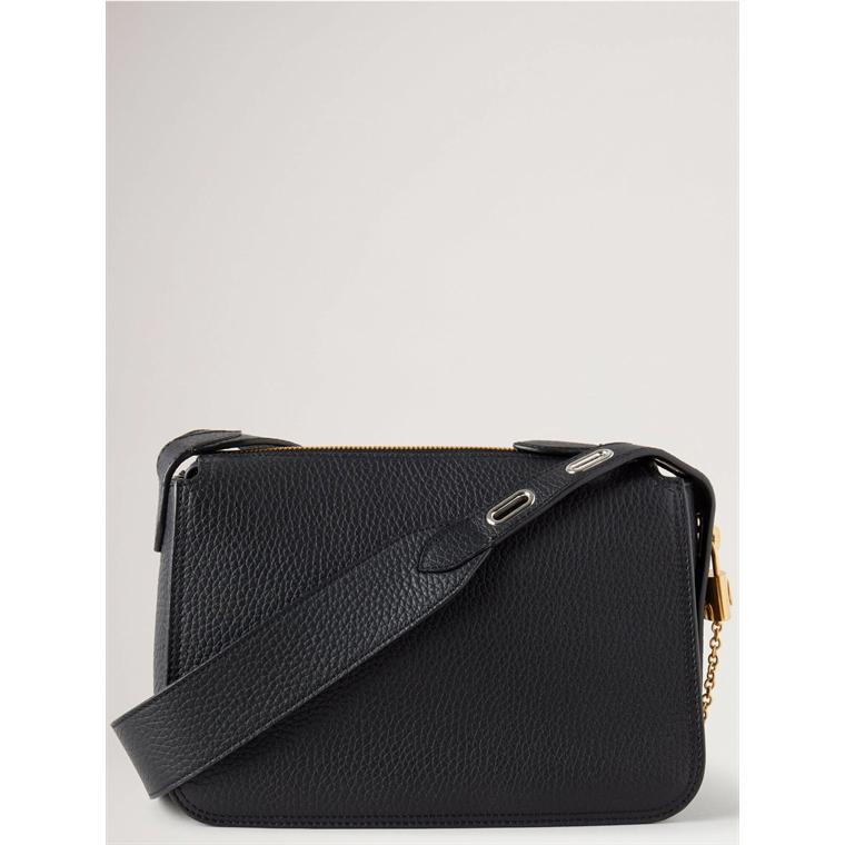 Mulberry Billie Black Small Classic Grain